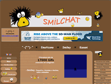 Tablet Screenshot of emoticonos.smilchat.net